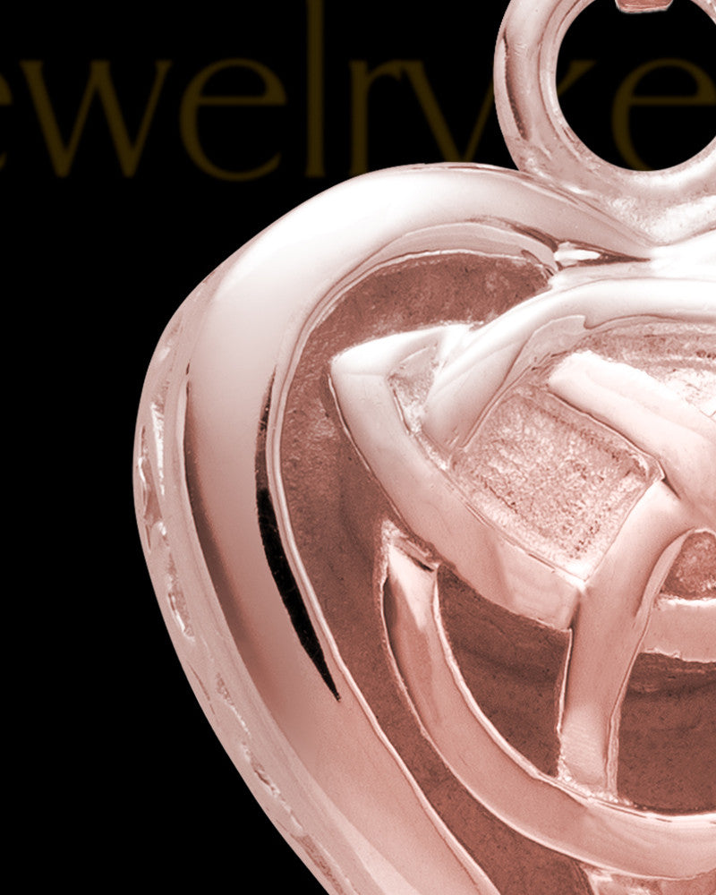 Warm and Tender 14k Rose Gold Heart Keepsake