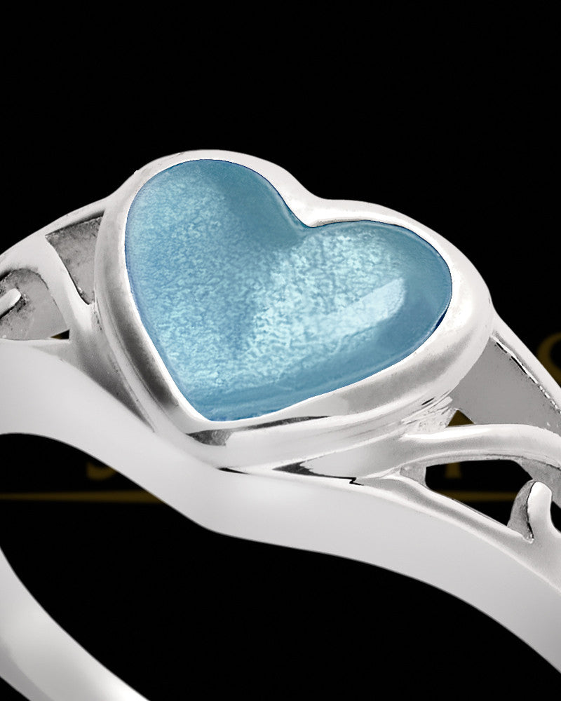 Ladies Barden Sterling Silver Ring For Ashes