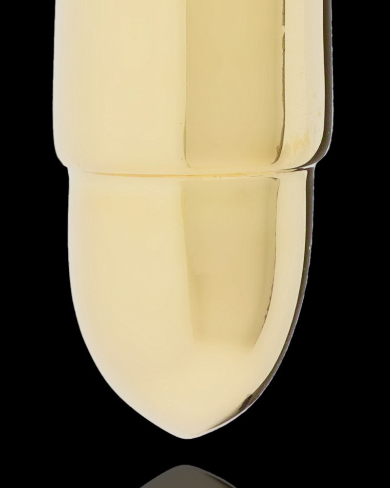 Men's Cremation Gold Plated Bullet Memorial Jewelry