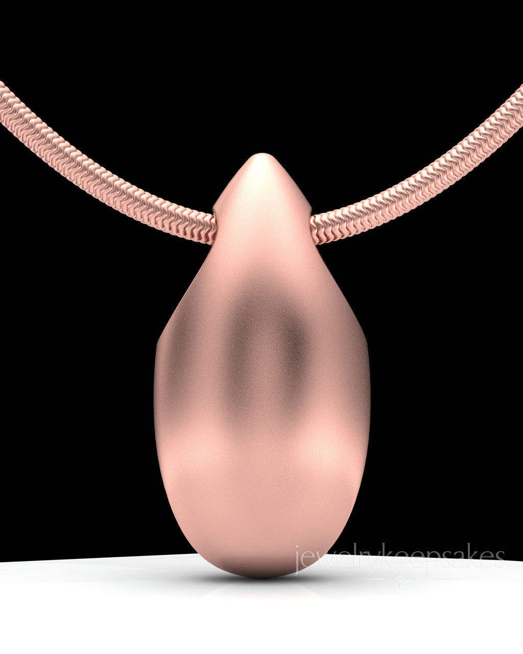 Rose Gold Plated Natural Tear Permanently Sealed Waterproof Jewelry