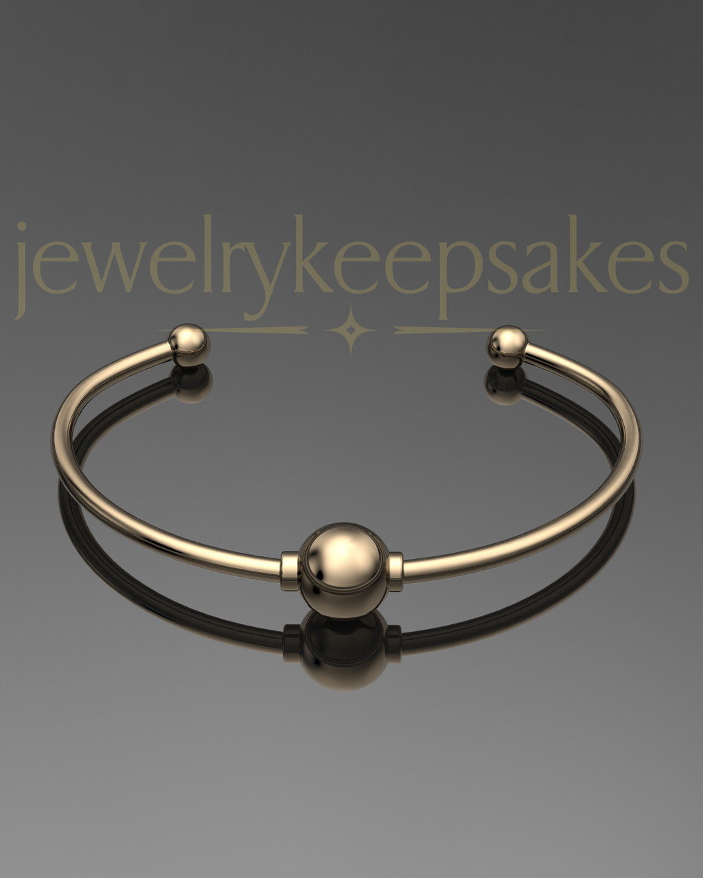 Solid 14K Gold Cape Bracelet Keepsake Jewelry