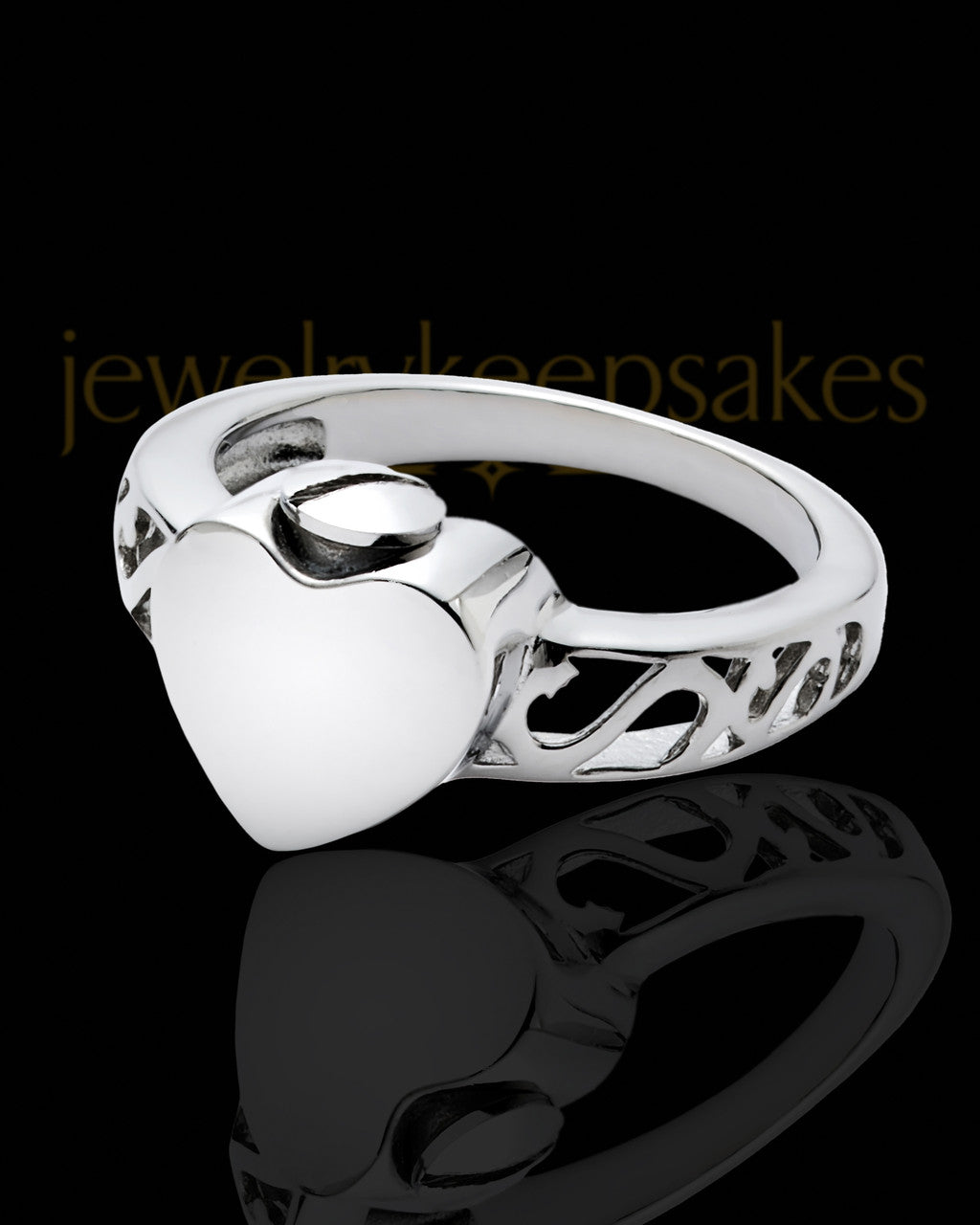 Ladies Sterling Loved Eternally Ring Keepsake Jewelry