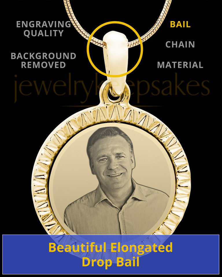 Gold Plated over Stainless Photo Etched Circle