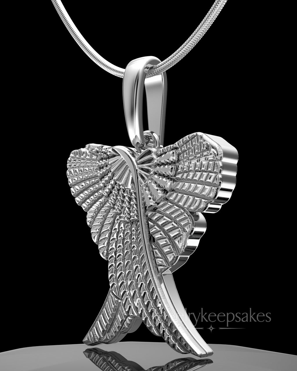 Sterling Silver Virtuous Permanently Sealed Waterproof Jewelry Urn