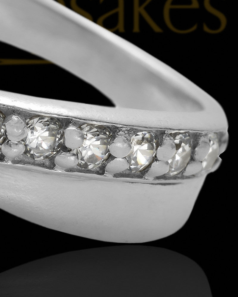 Ladies Botinelli with Graphite Silver Ash Ring