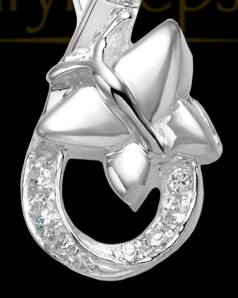 Sterling Silver Endless Butterfly Charm For Ashes
