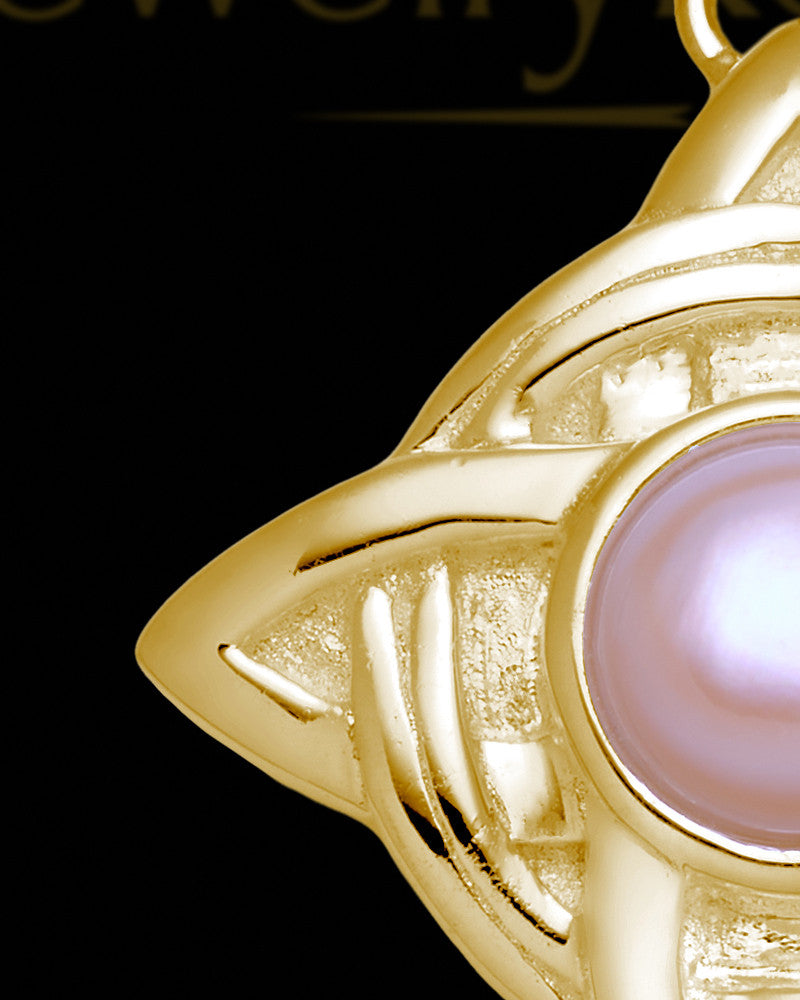 Gold Plated Beholden Cremation Necklace