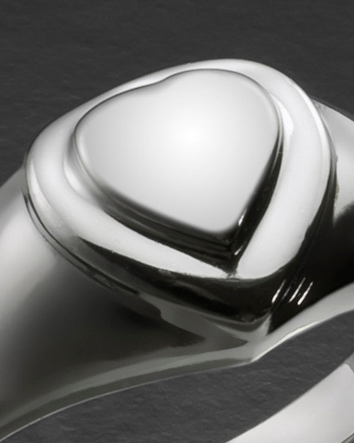 Ladies  White Gold  Forever Love Memorial Ring