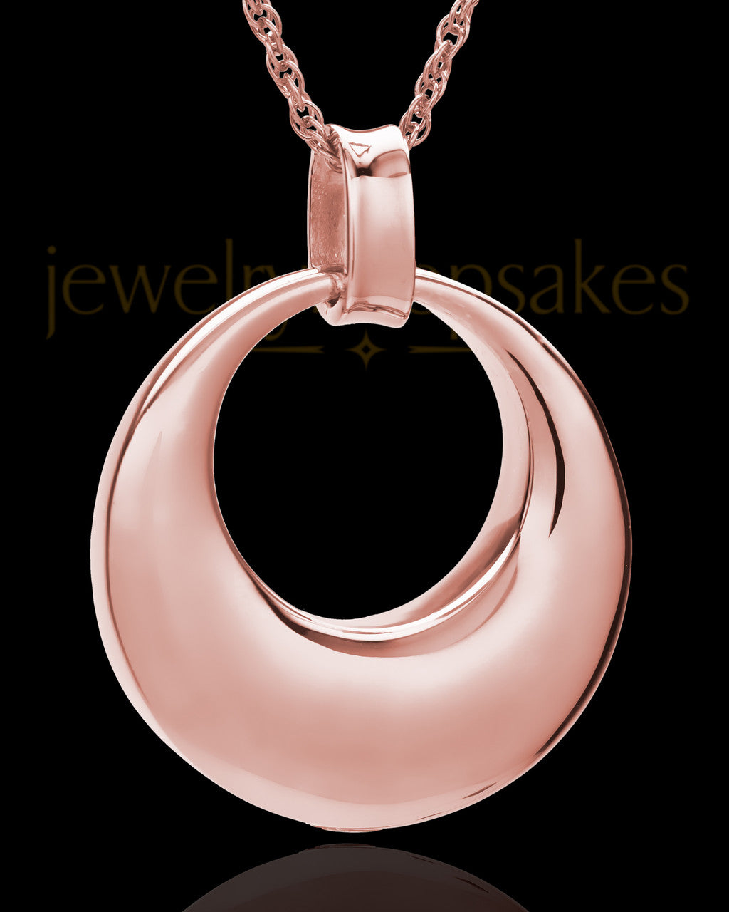 Urn Pendant 14K Rose Gold Timeless Keepsake