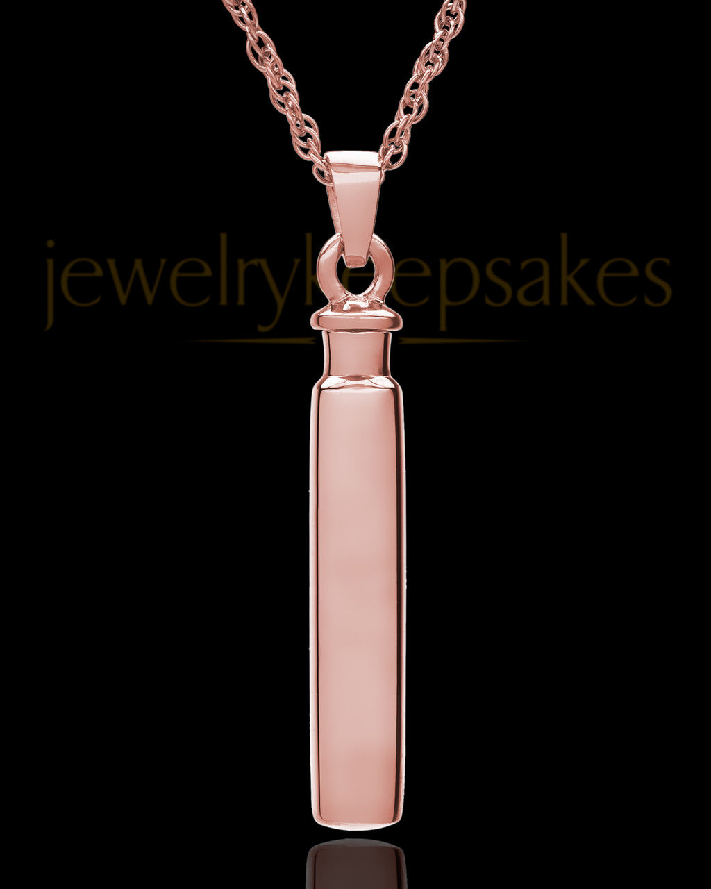 Memorial Locket 14k Rose Gold Divinity Keepsake