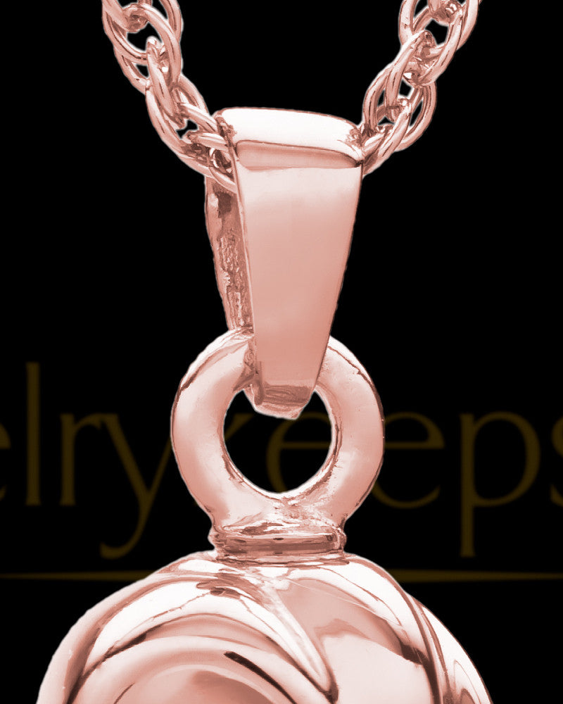 14K Rose Gold Infinity Companion Locket - 2 Person