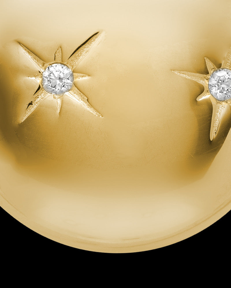 Keepsake Pendant Starburst 14K Gold