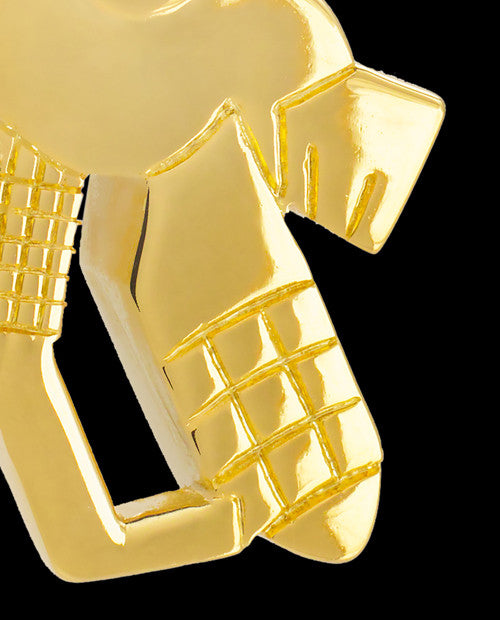 Remembrance Jewelry 14k Gold Ice Hockey Keepsake