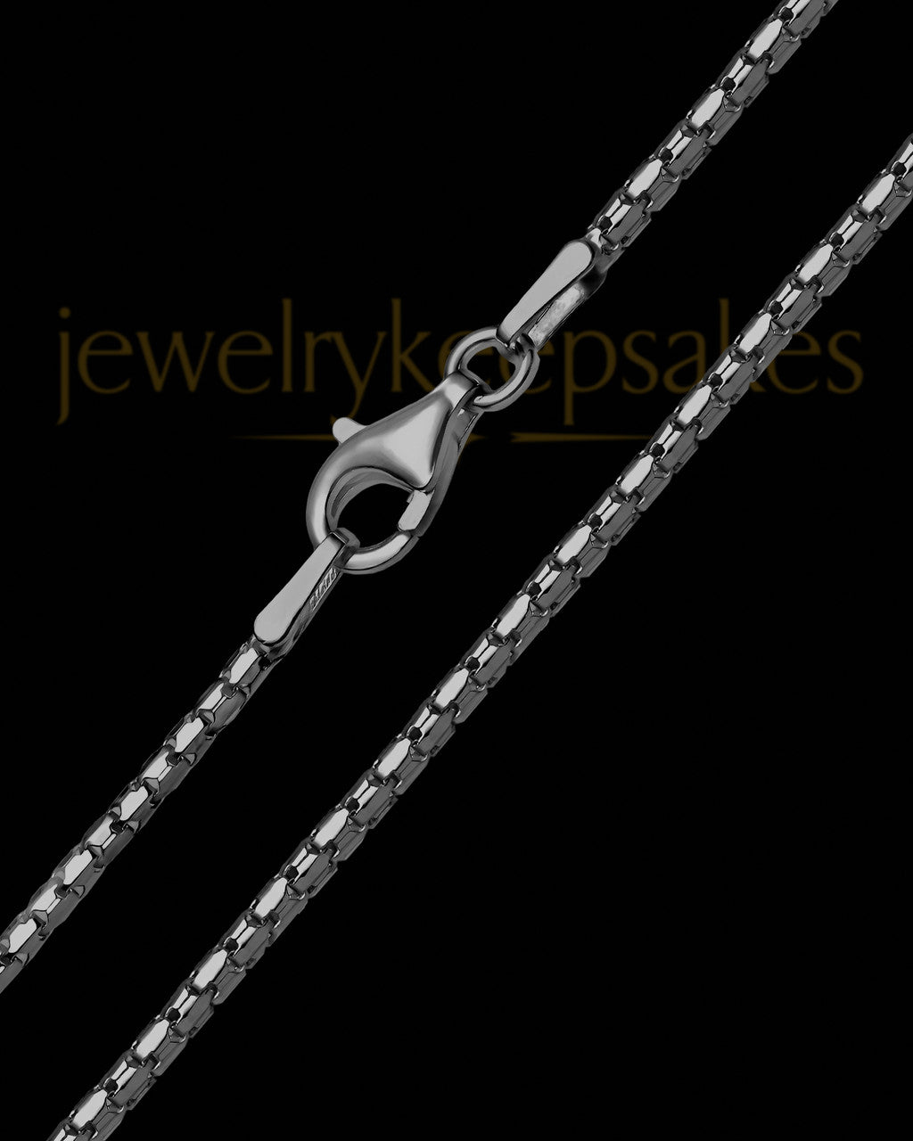 16" Black Premium Coreana Chain