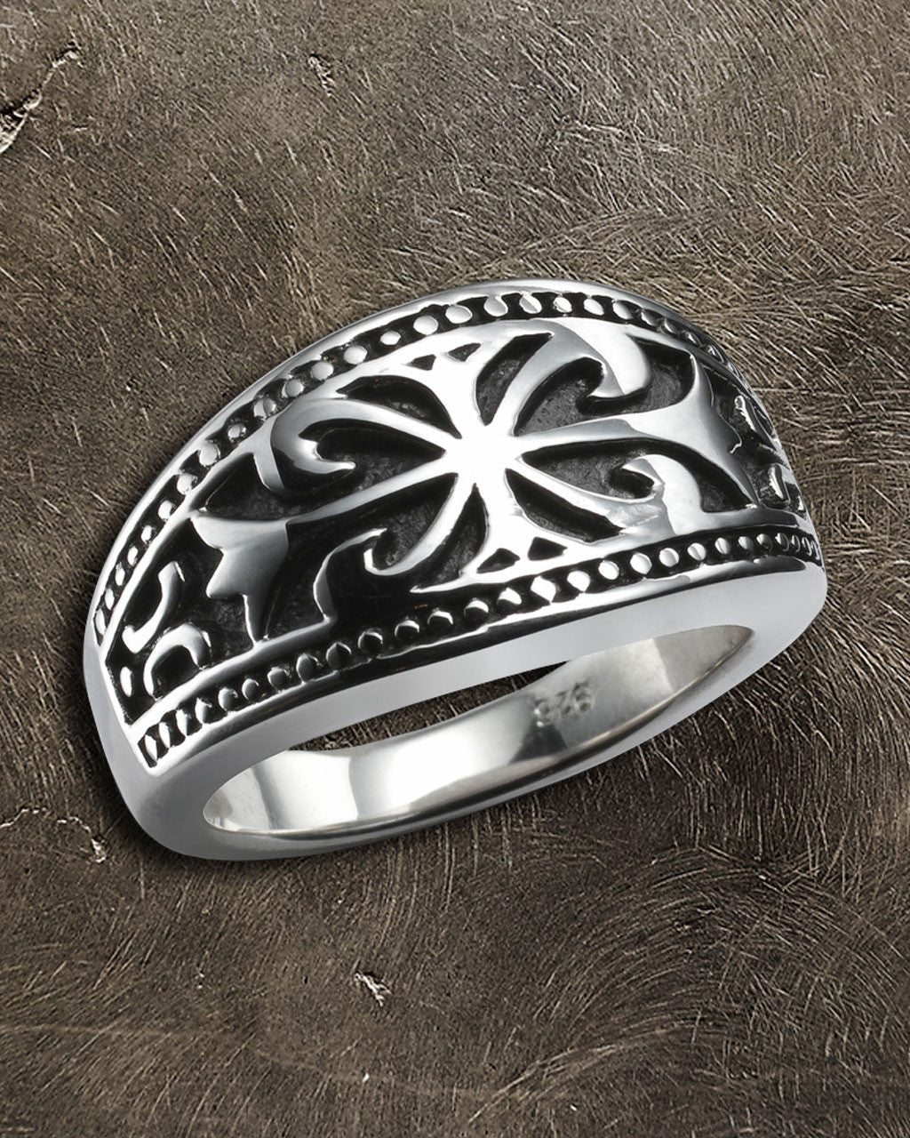 Men's Silver Nobleman Cremation Ring