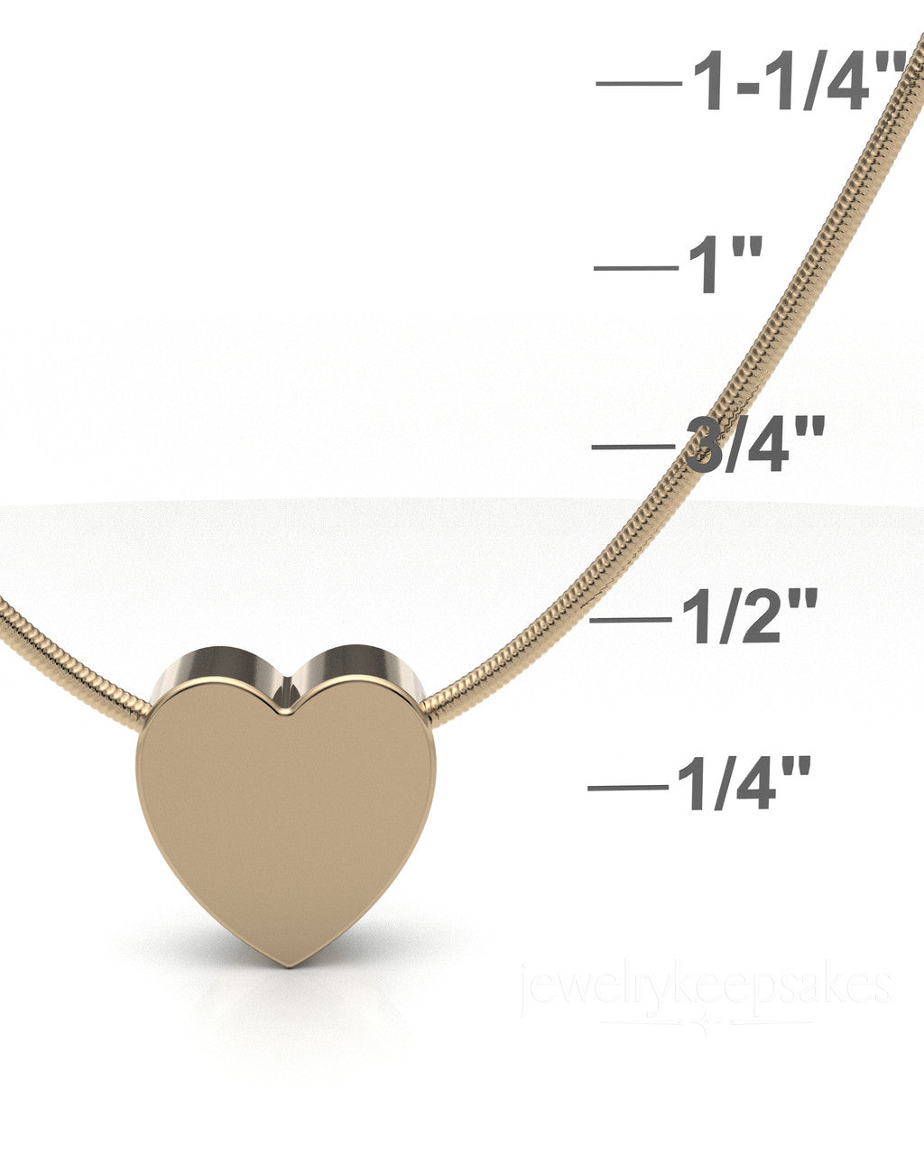 Gold Plated Natural Heart Permanently Sealed Waterproof Jewelry
