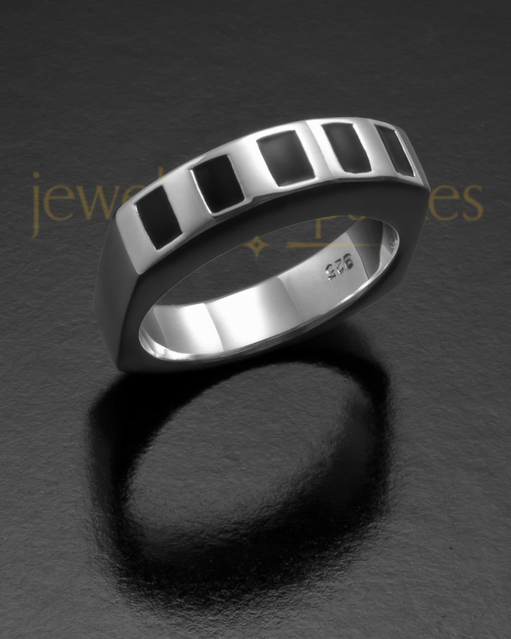 Men's Silver Efficient Cremation Ring