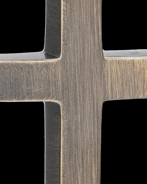 Urn Jewelry Stainless Steel Antique Brass Memorable Cross