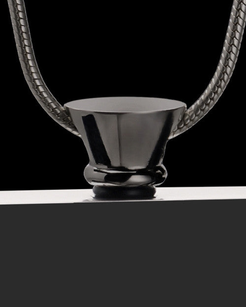 Black Whispering Thoughts Jewelry Pendant