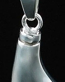 Pendant Keepsake Urn Sterling Silver Teardrop