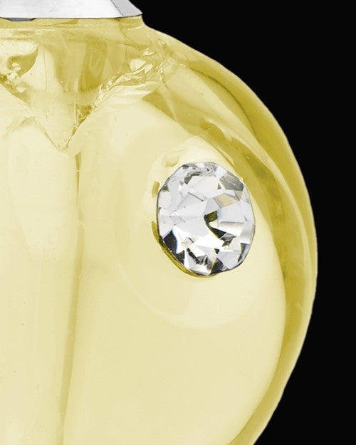 Keepsake Pendant Yellow Magic Heart Glass Locket