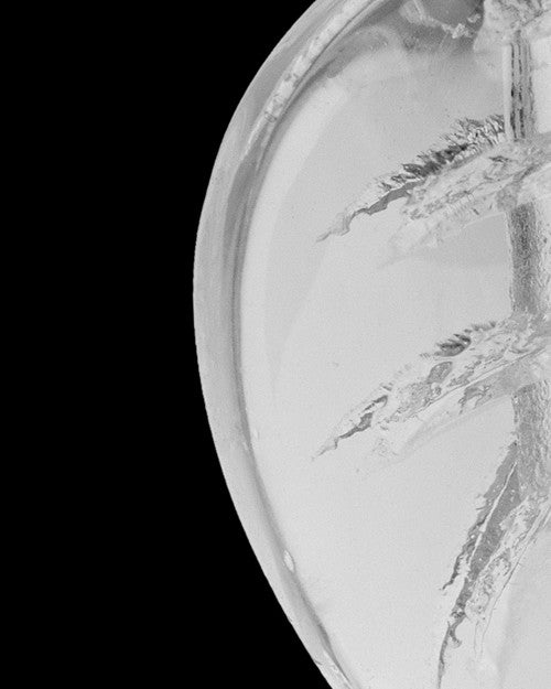 Urn Necklace Clear Fall Glass Locket