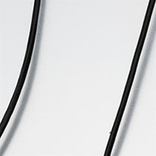Black 20" Leather Cording
