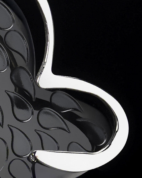 Jazzy Black Plated Butterfly Cremation Keepsake