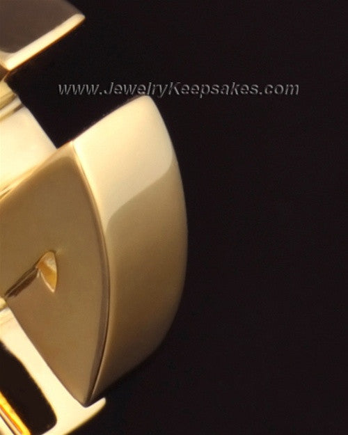 Cremation Pendant 14k Gold Celtic Round Keepsake