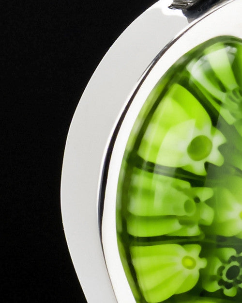 Stainless Steel Evergreen Enchantment Keepsake Pendant