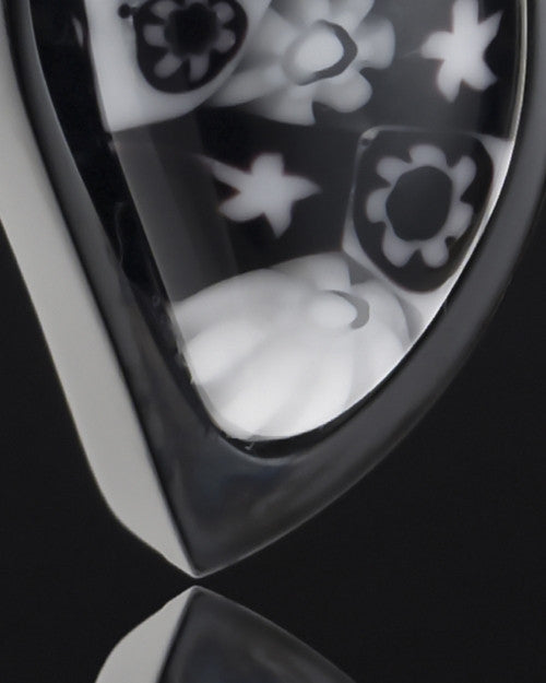 Black Plated Stainless Elegant Evening Keepsake Pendant