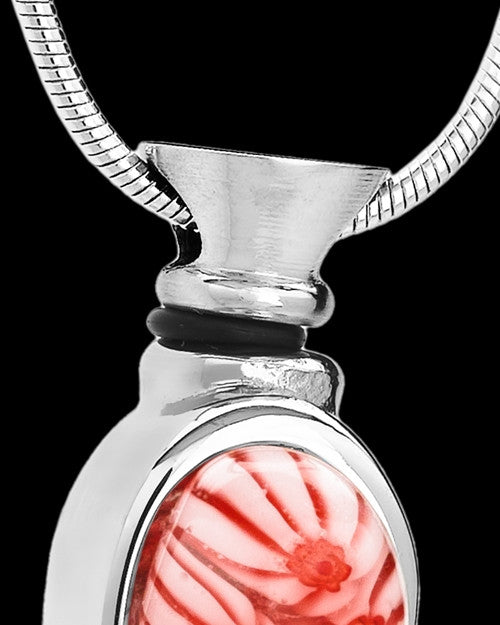Silver Plated Butterfly Fly Away Pastel Memorial Keepsake