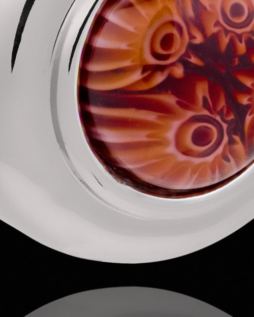 Silver Plated Adorable Round Cremation Urn Pendant