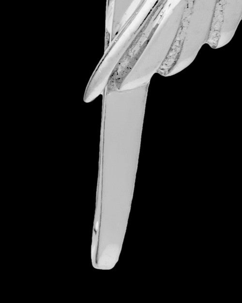 Sterling Silver Grace Cremation Urn Pendant - August