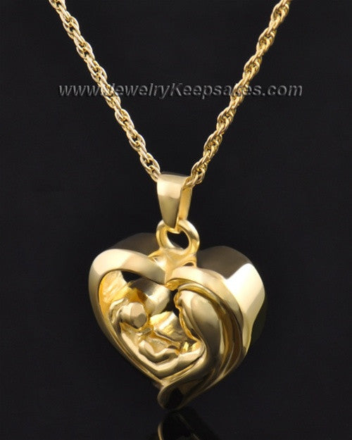Bond of Love Gold Plated Heart Keepsake