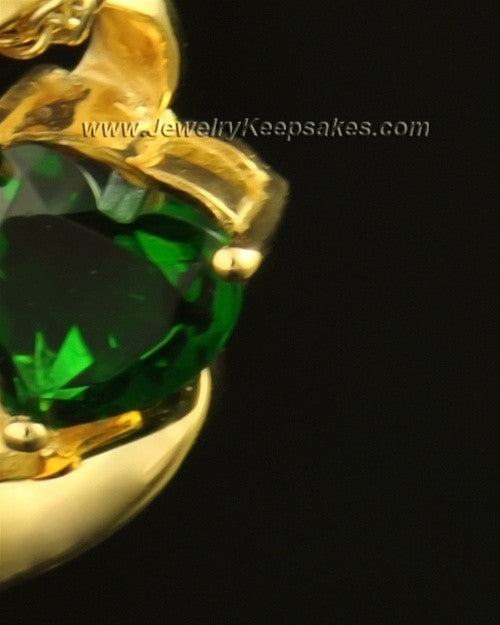 14k Gold Envious Cremation Necklace