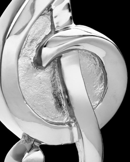 Sterling Silver Music to My Heart Cremation Necklace