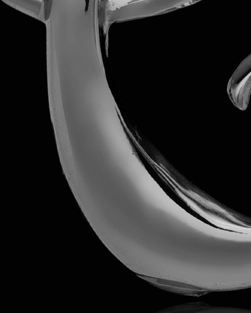 Black Plated "C" Keepsake Jewelry