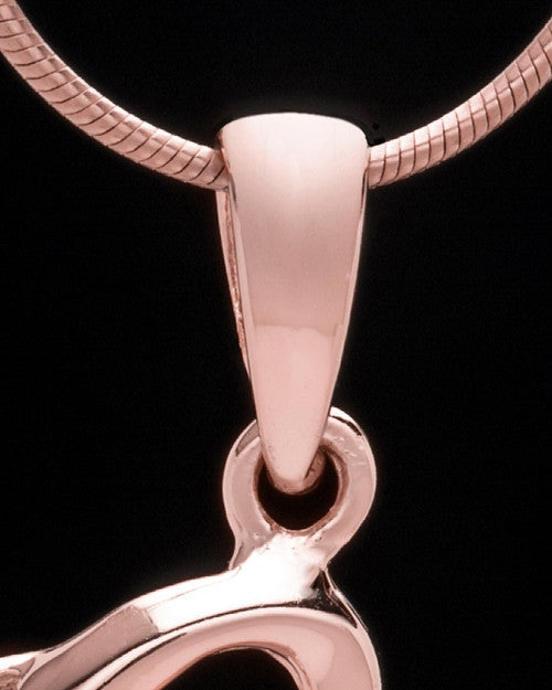 Rose Gold Plated "G" Keepsake Jewelry