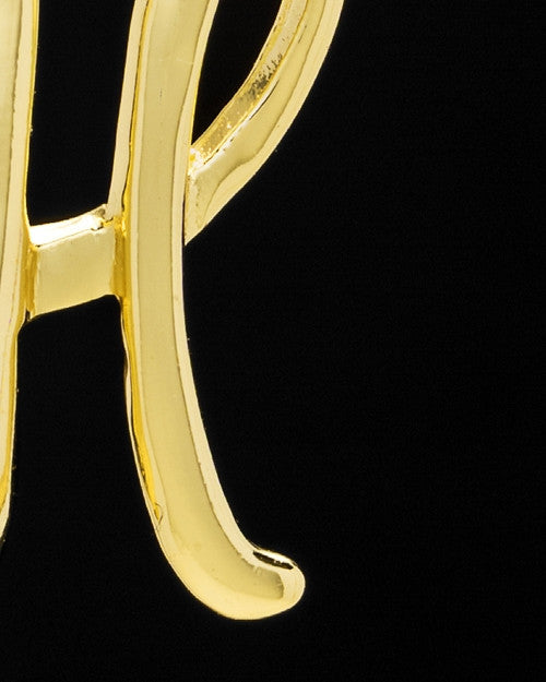 Gold Plated "H" Keepsake Jewelry