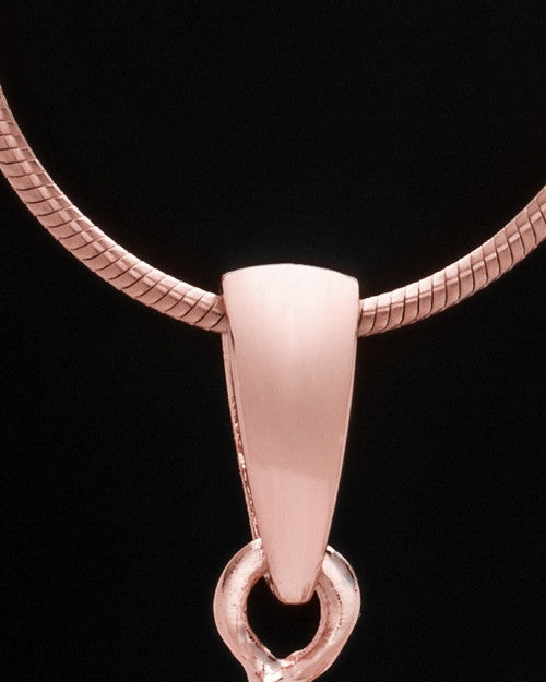 Rose Gold Plated "H" Keepsake Jewelry