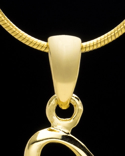 Gold Plated "I" Keepsake Jewelry