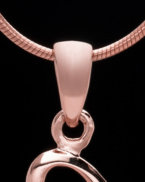 Rose Gold Plated "I" Keepsake Jewelry