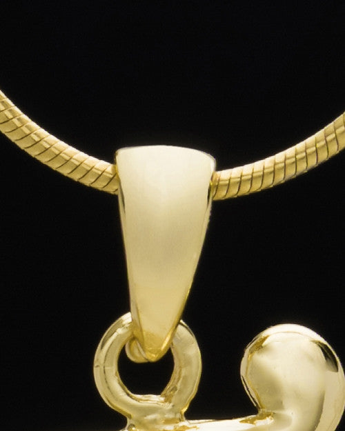 Gold Plated "J" Keepsake Jewelry