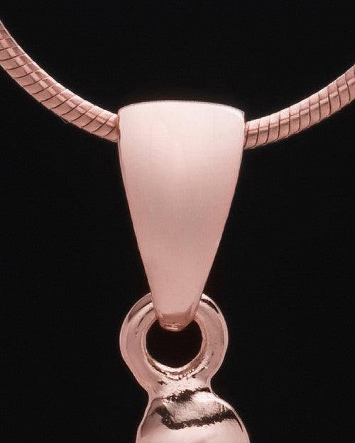 Rose Gold Plated "K" Keepsake Jewelry