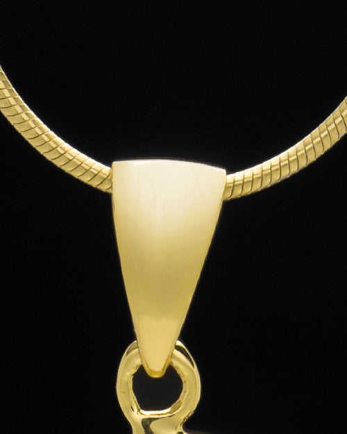 Gold Plated "O" Keepsake Jewelry