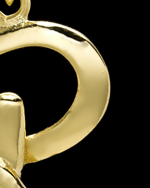 Gold Plated "R" Keepsake Jewelry