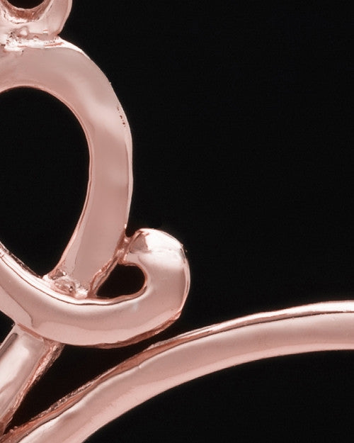 Rose Gold Plated "V" Keepsake Jewelry