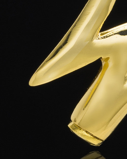 Gold Plated "W" Keepsake Jewelry