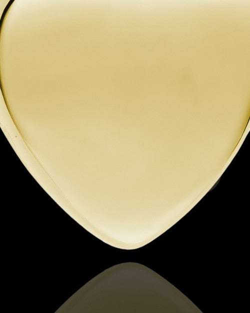 Gold Plated Gentle Heart Urn Pendant